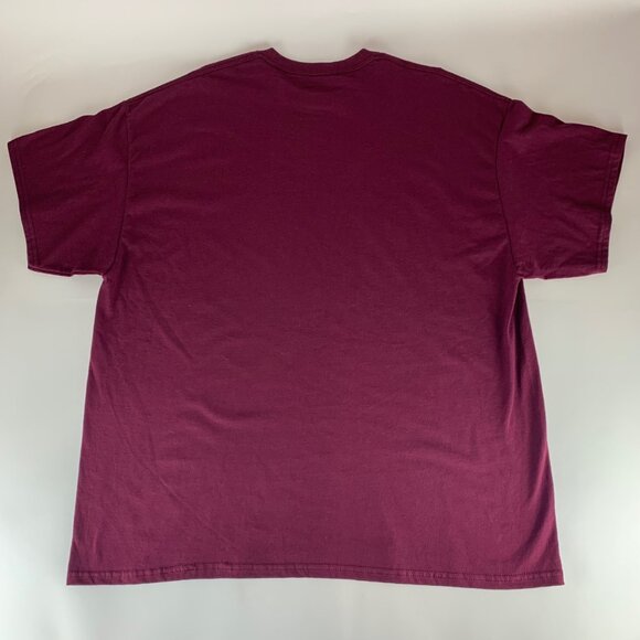 Harvard University Maroon Short Sleeve Crewneck Shirt Mens 2XL XXL - Picture 4 of 4
